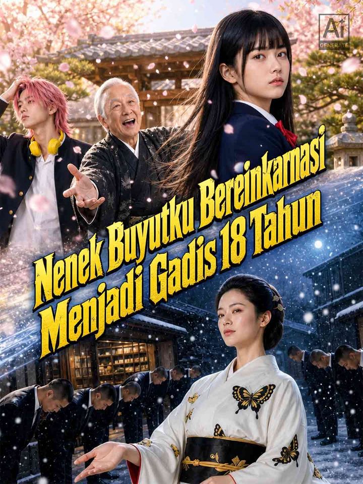 Poster Nenek Buyutku Bereinkarnasi Menjadi Gadis 18 Tahun