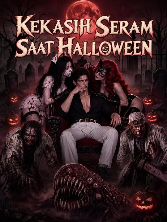 Poster Kekasih Seram Saat Halloween