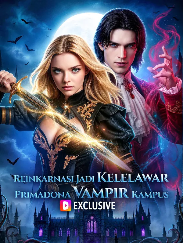 Poster Reinkarnasi Jadi Kelelawar: Primadona Vampir Kampus