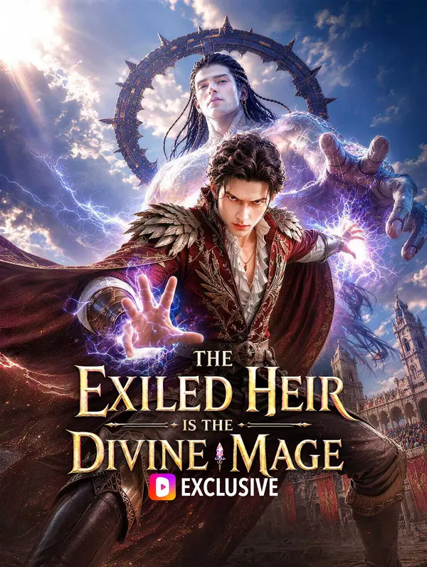 Poster The Exiled Heir Is the Divine Mage