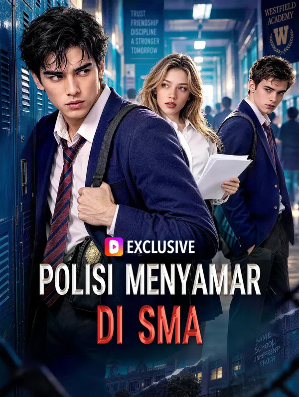 Poster Polisi Menyamar di SMA