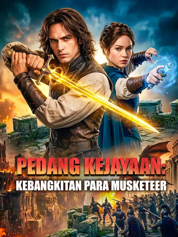 Poster Pedang Kejayaan: Kebangkitan Para Musketeer