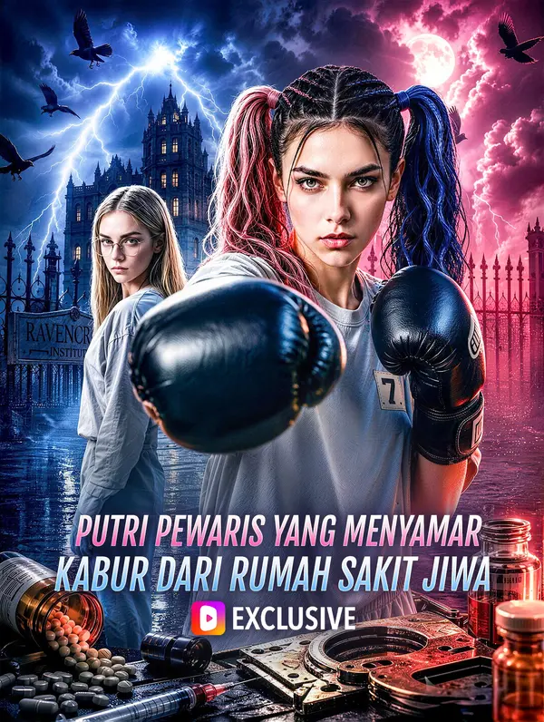 Poster Putri Pewaris yang Menyamar: Kabur dari Rumah Sakit Jiwa