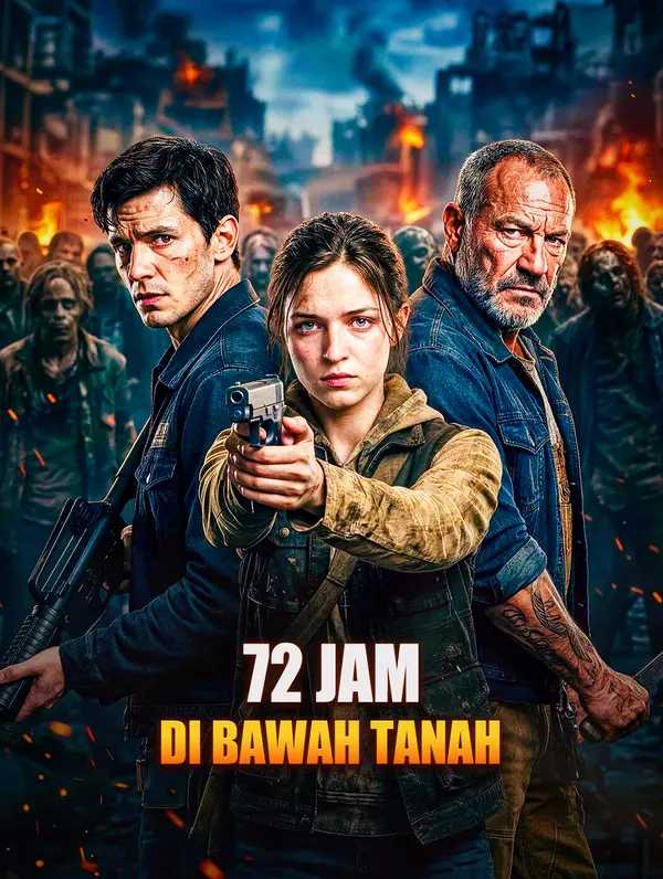 Poster 72 Jam di Bawah Tanah
