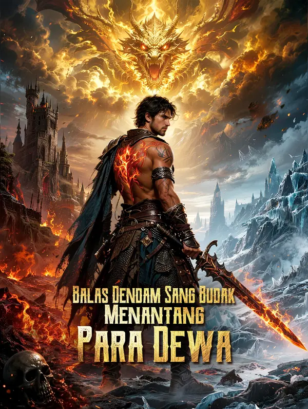 Poster Balas Dendam Sang Budak: Menantang Para Dewa