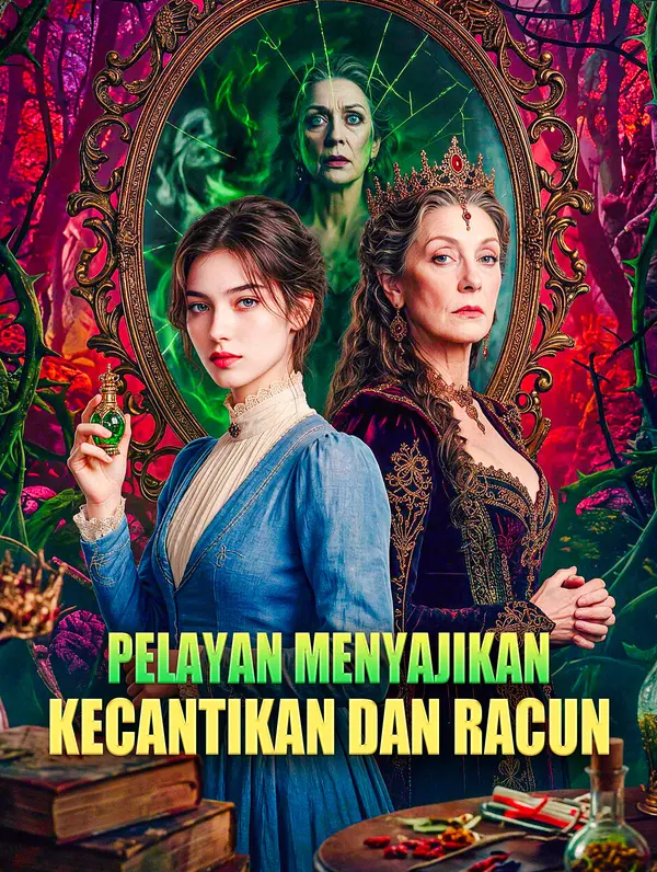 Poster Pelayan Menyajikan Kecantikan dan Racun