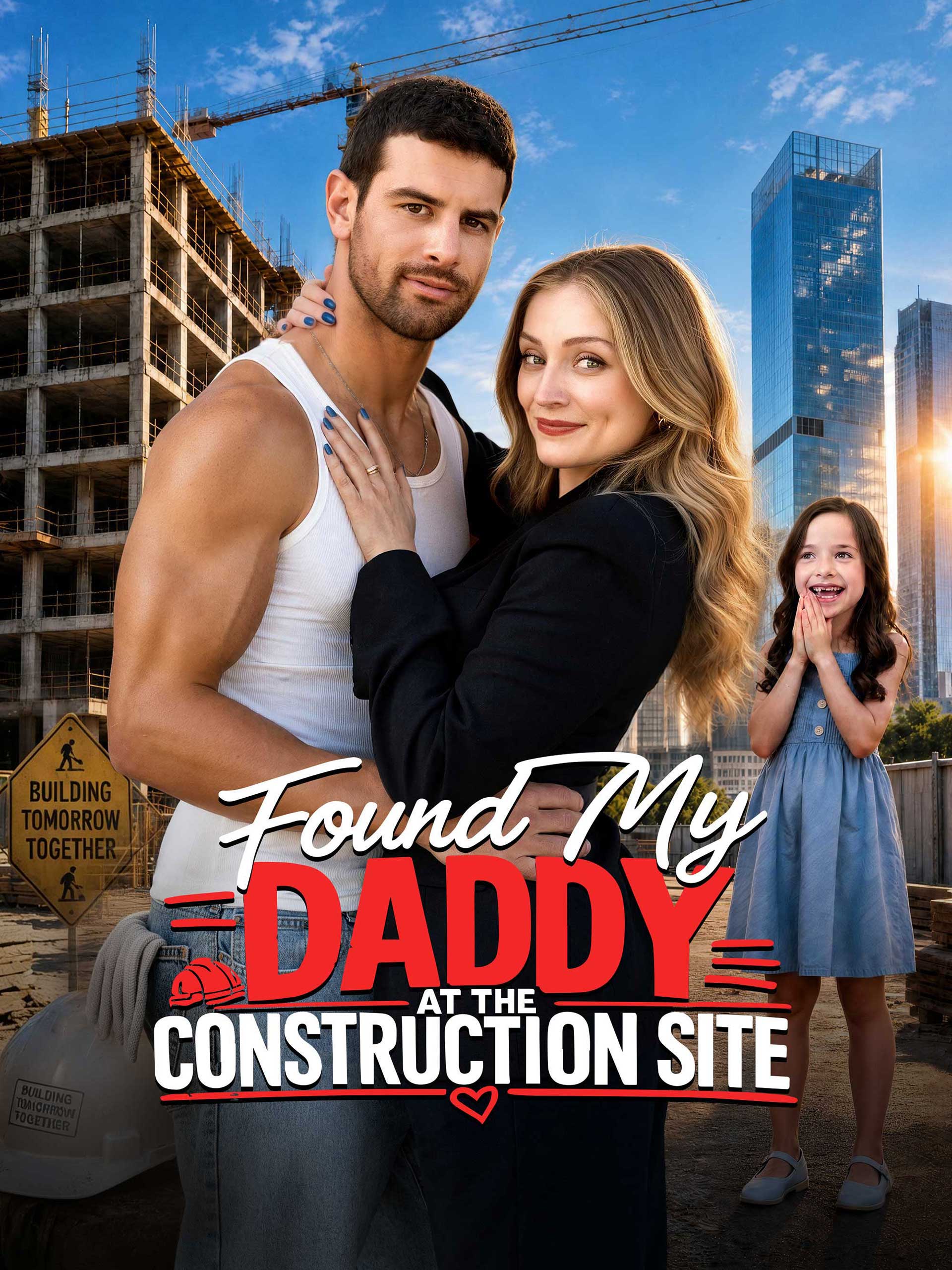 Poster Found My Daddy at the Construction Site