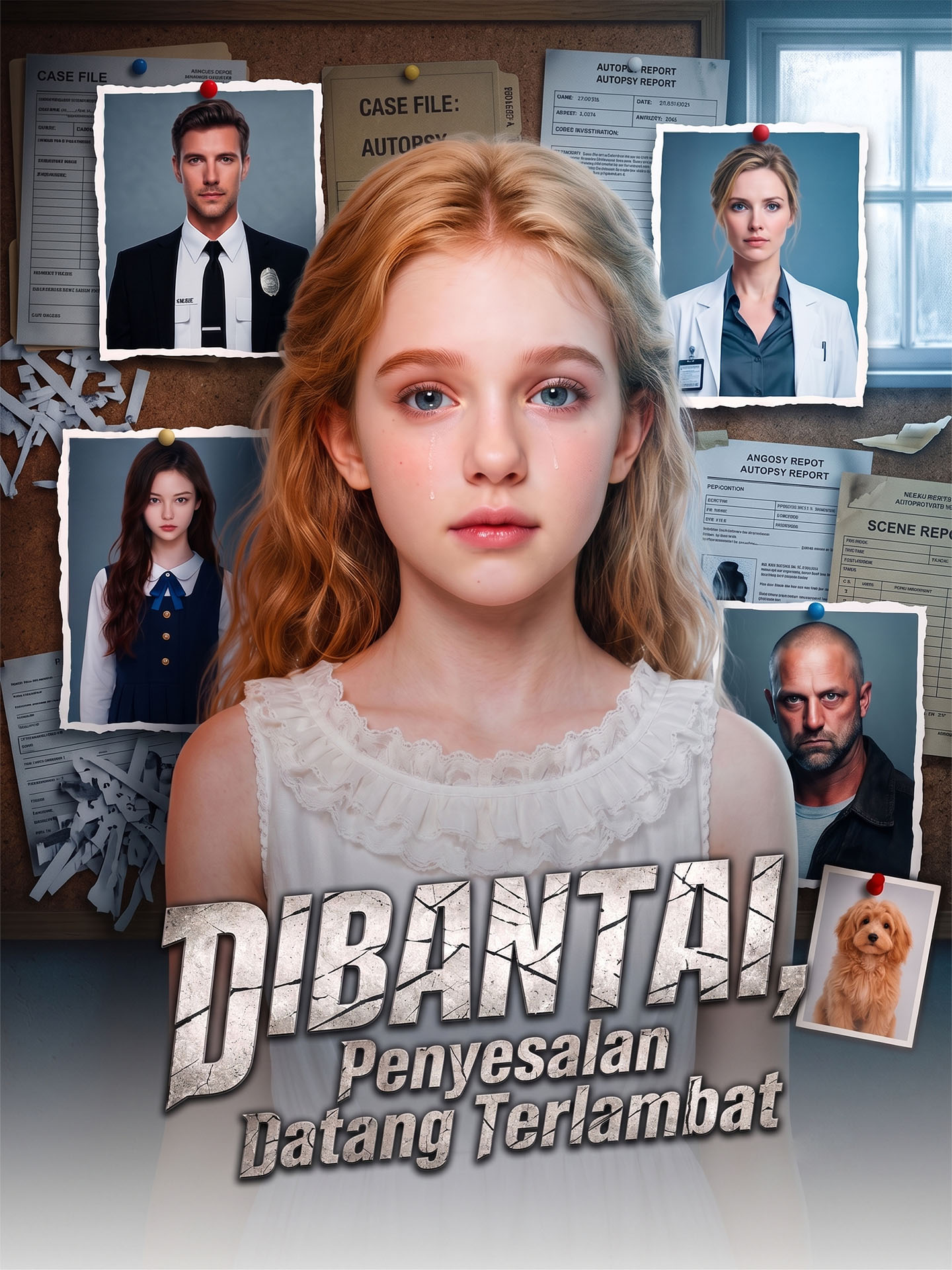 Poster Dibantai, Penyesalan Datang Terlambat