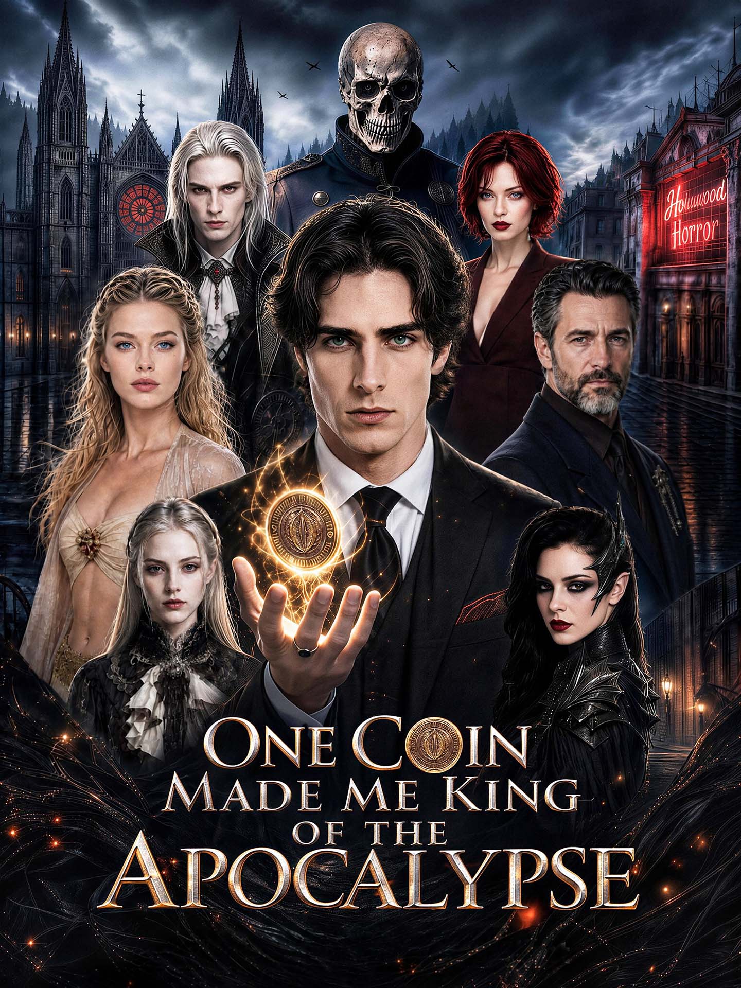 Poster One Coin Made Me King of the Apocalypse