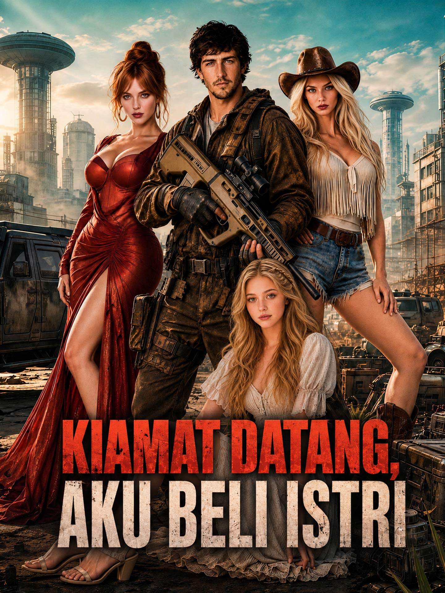 Poster Kiamat Datang, Aku Beli Istri