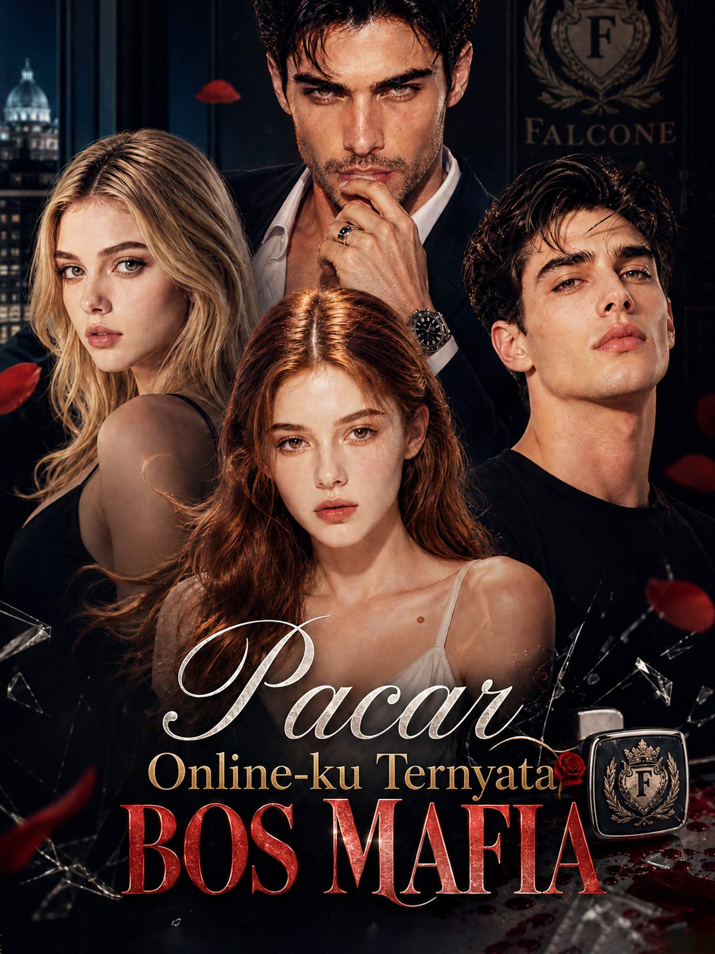 Poster Pacar Online-ku Ternyata Bos Mafia