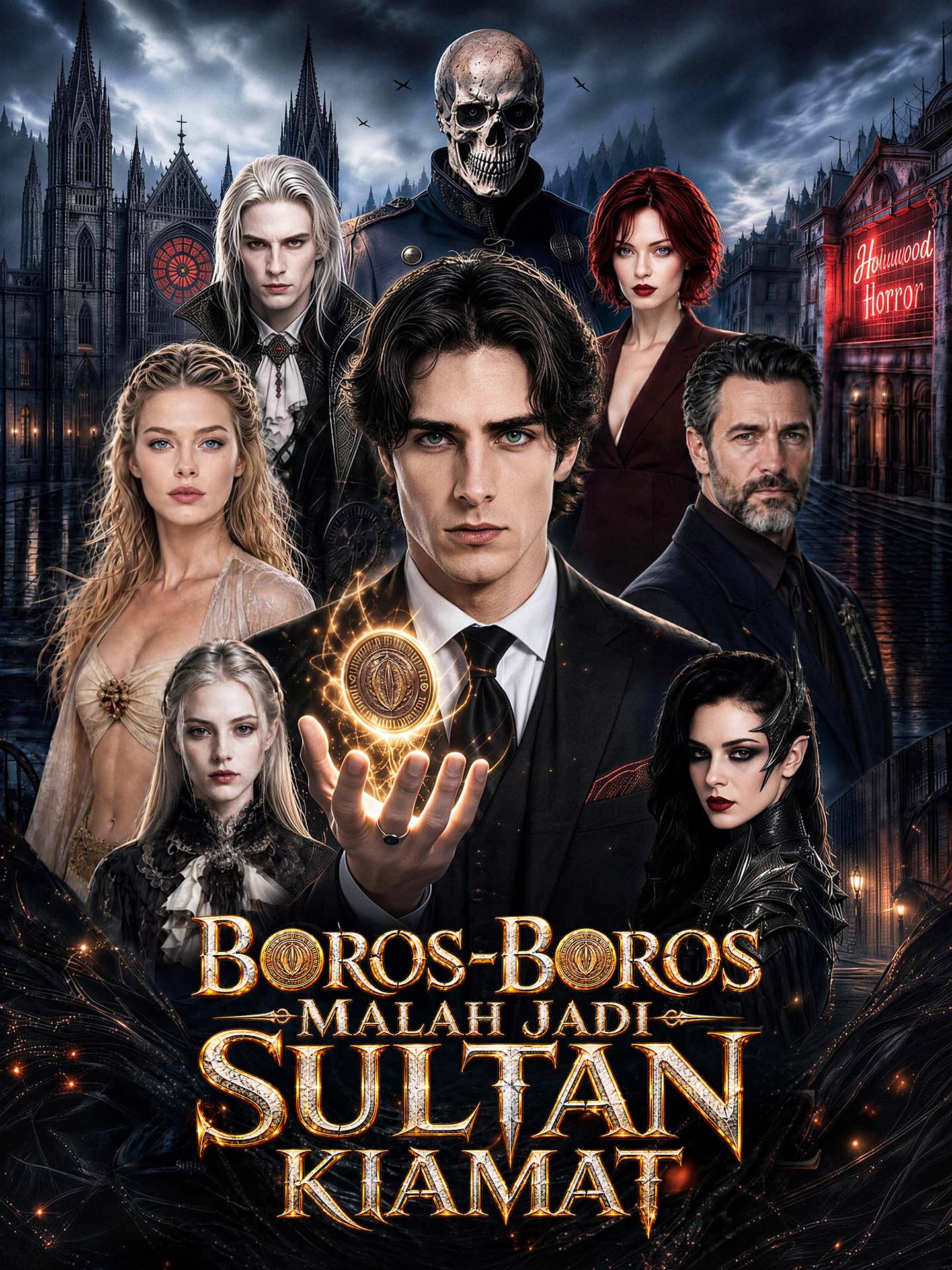 Poster Boros-Boros Malah Jadi Sultan Kiamat