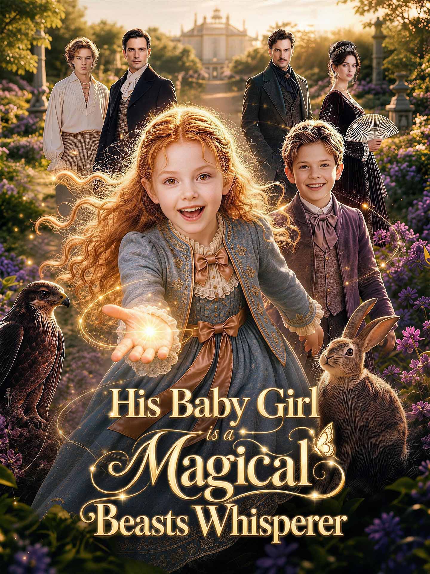 Poster His Baby Girl Is a Magical Beasts Whisperer