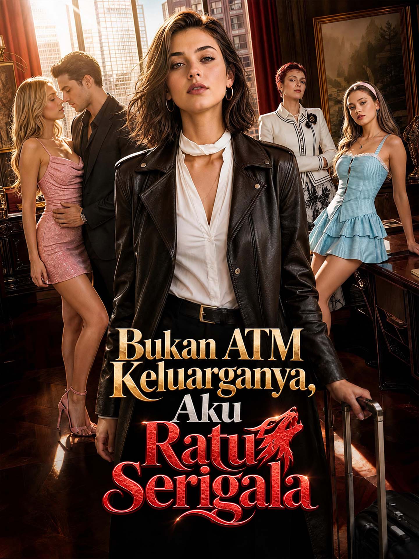 Poster Bukan ATM Keluarganya, Aku Ratu Serigala