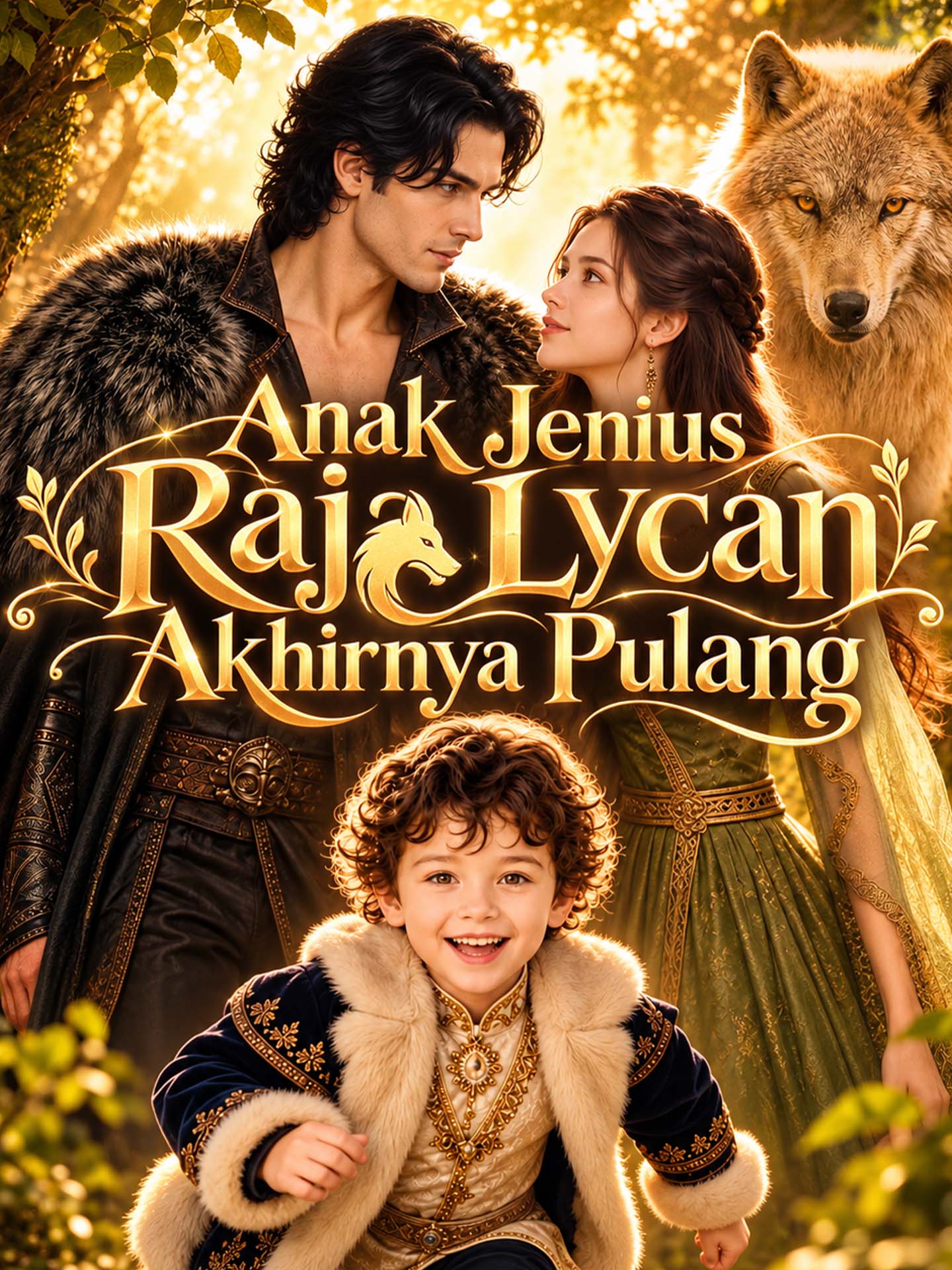 Poster Anak Jenius Raja Lycan Akhirnya Pulang