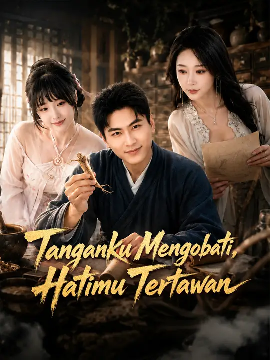 Poster Tanganku Mengobati, Hatimu Tertawan