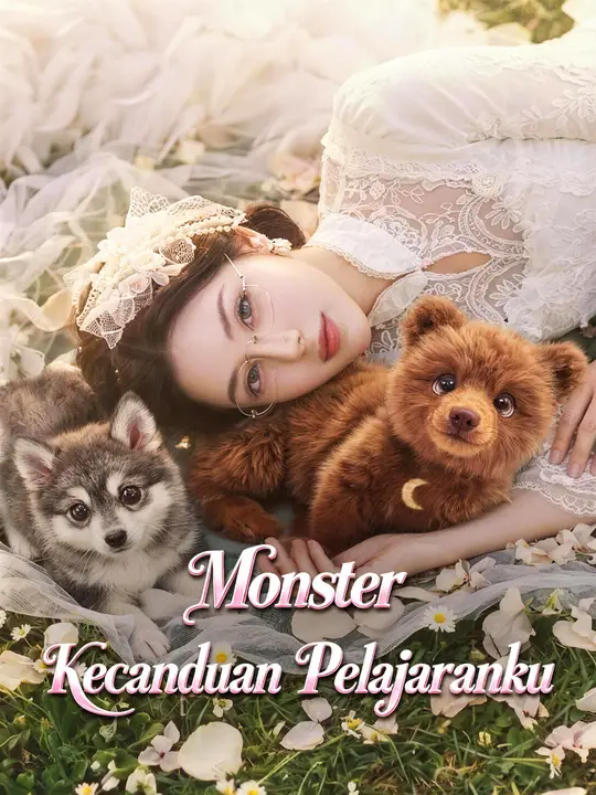 Poster Monster Kecanduan Pelajaranku