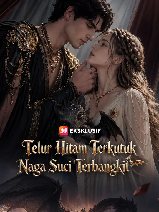 Poster Telur Hitam Terkutuk, Naga Suci Terbangkit