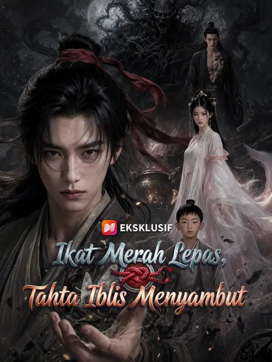 Poster Ikat Merah Lepas, Tahta Iblis Menyambut