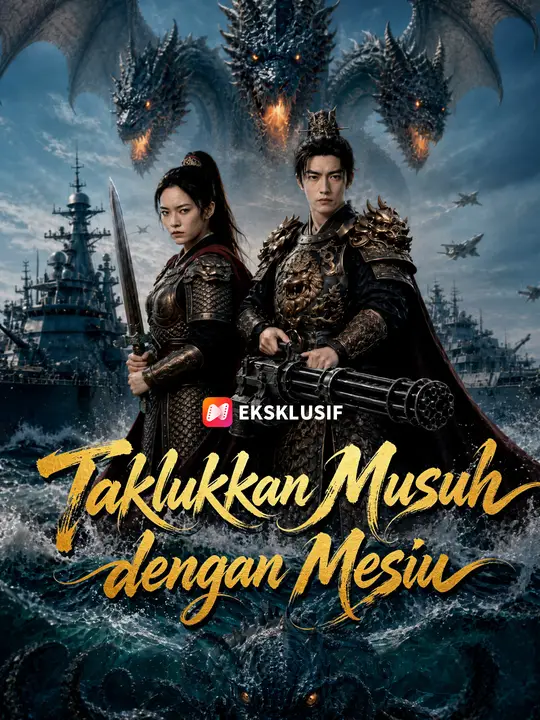 Poster Taklukkan Musuh dengan Mesiu