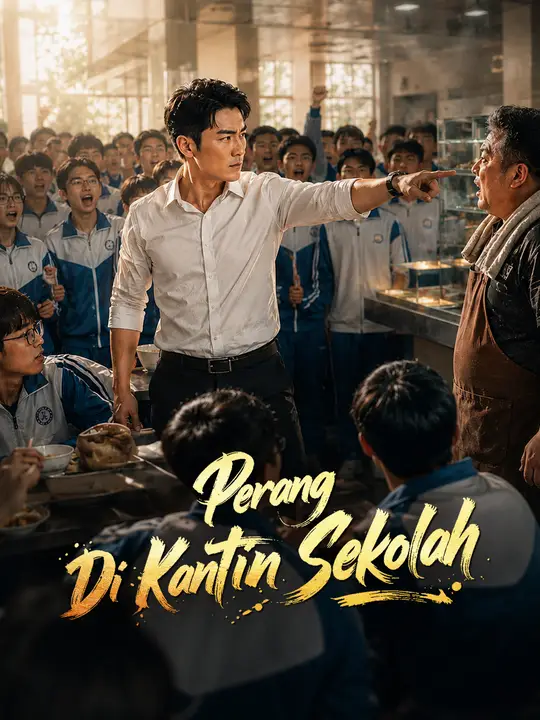 Poster Perang Di Kantin Sekolah