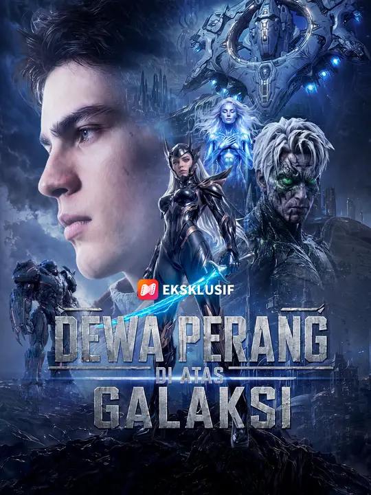 Poster Dewa Perang Di Atas Galaksi
