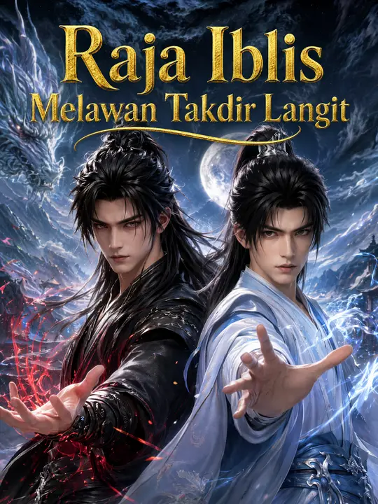 Poster Raja Iblis Melawan Takdir Langit