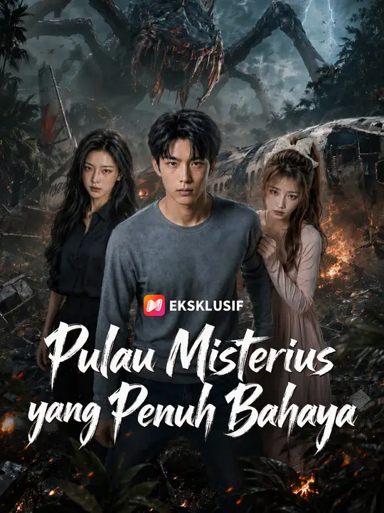Poster Pulau Misterius yang Penuh Bahaya