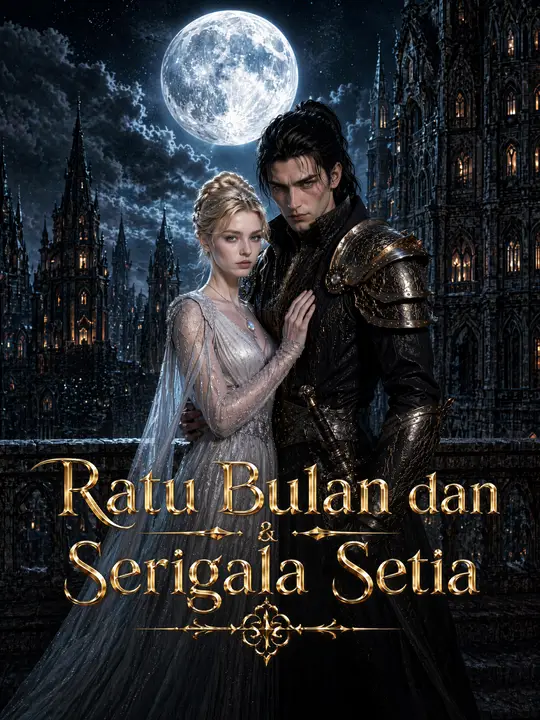 Poster Ratu Bulan dan Serigala Setia