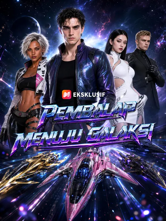 Poster Pembalap Menuju Galaksi