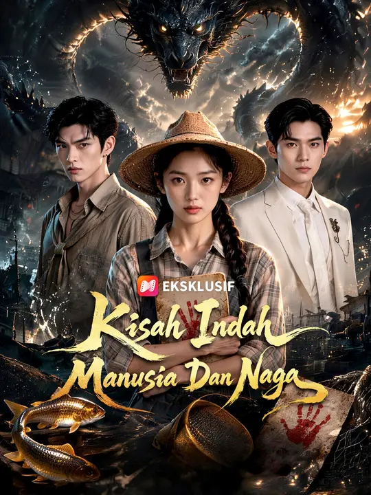 Poster Kisah Indah Manusia Dan Naga