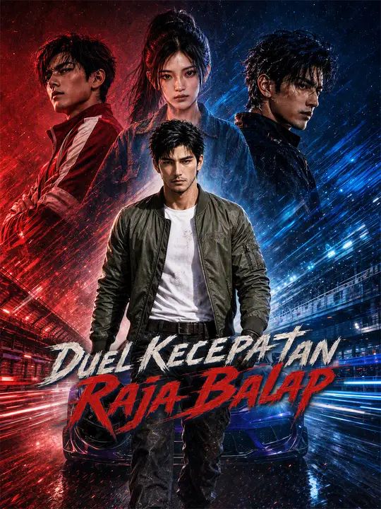 Poster Duel Kecepatan Raja Balap