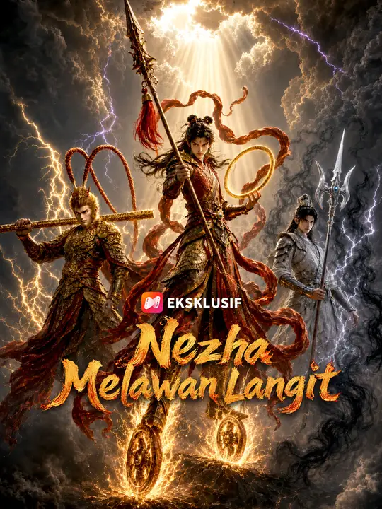 Poster Nezha Melawan Langit
