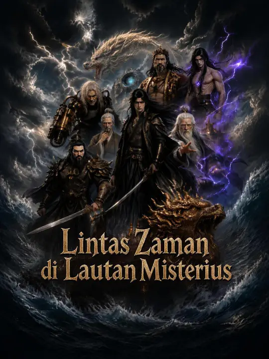 Poster Lintas Zaman di Lautan Misterius