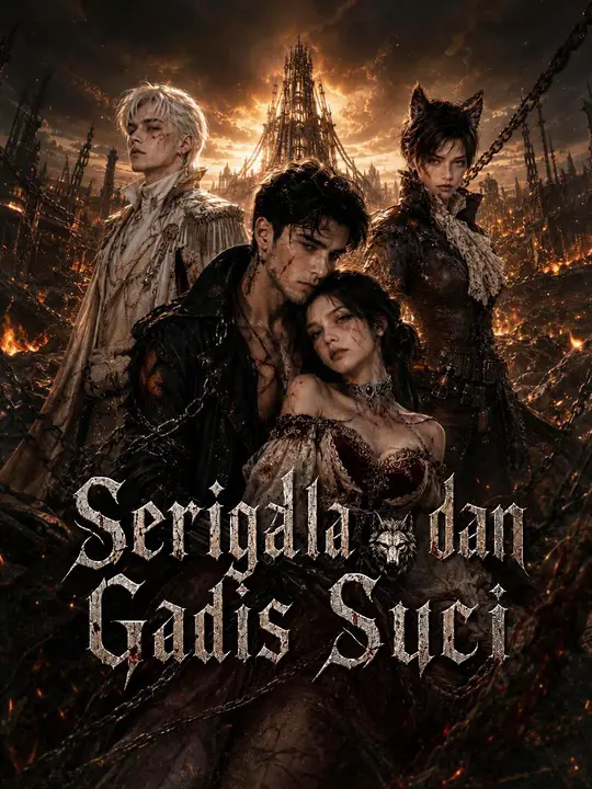 Poster Serigala dan Gadis Suci