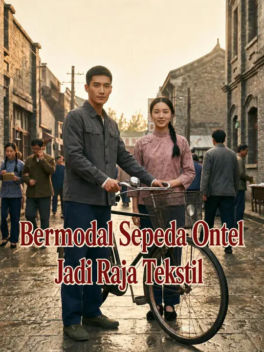 Poster Bermodal Sepeda Ontel Jadi Raja Tekstil
