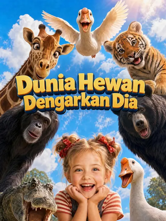 Poster Dunia Hewan Dengarkan Dia