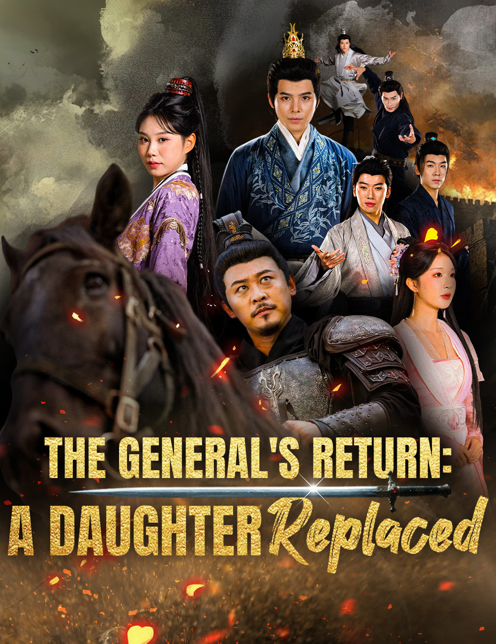 Poster The General's Return: A Daughter Replaced