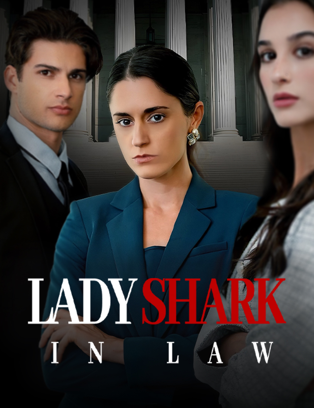 Poster Lady shark in law