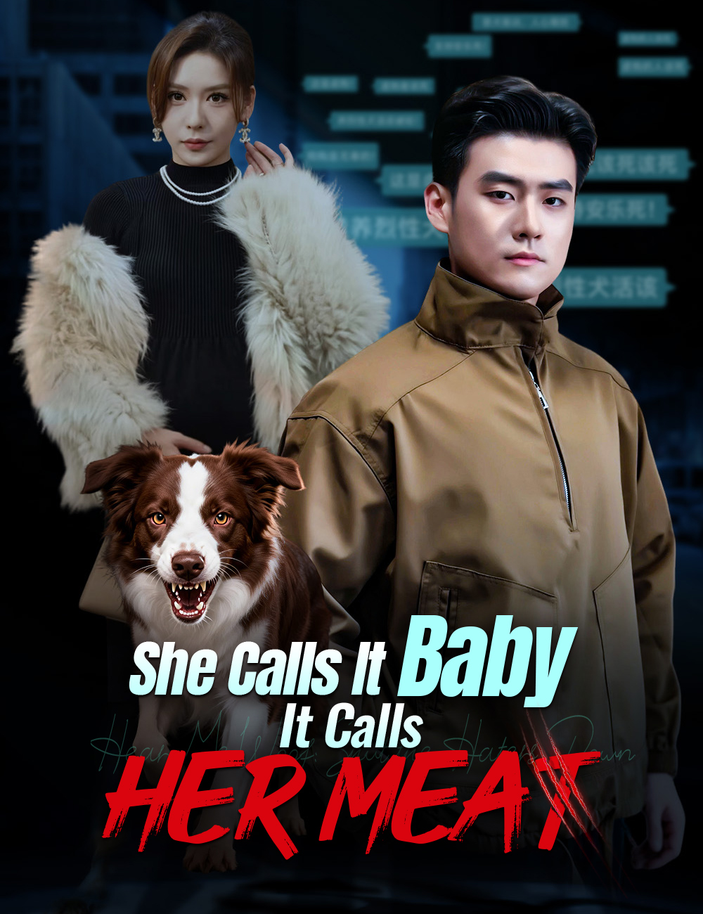 Poster She Calls It Baby. It Calls Her Meat