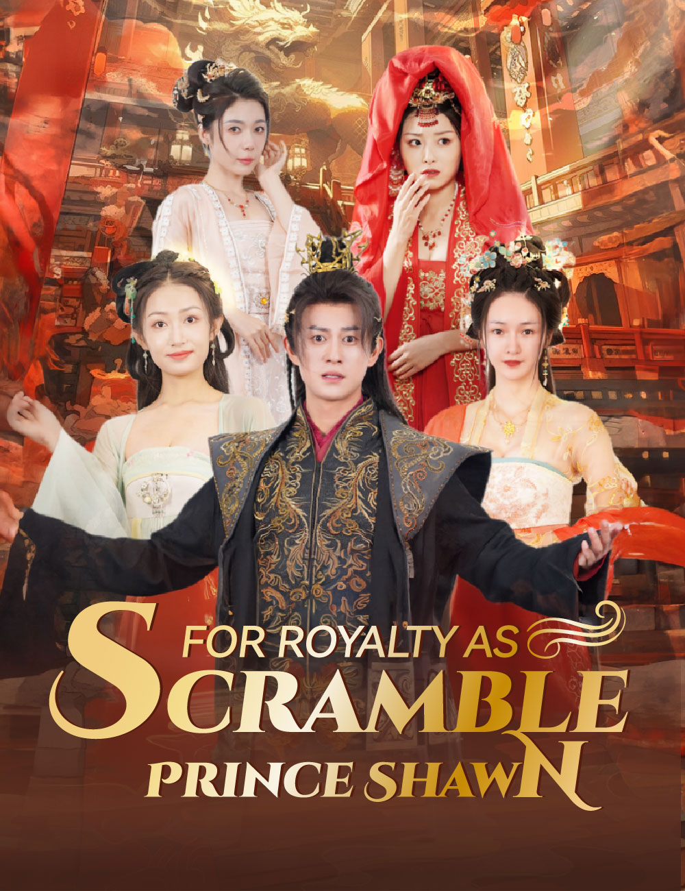 Poster Scramble for Royalty as Prince Shawn