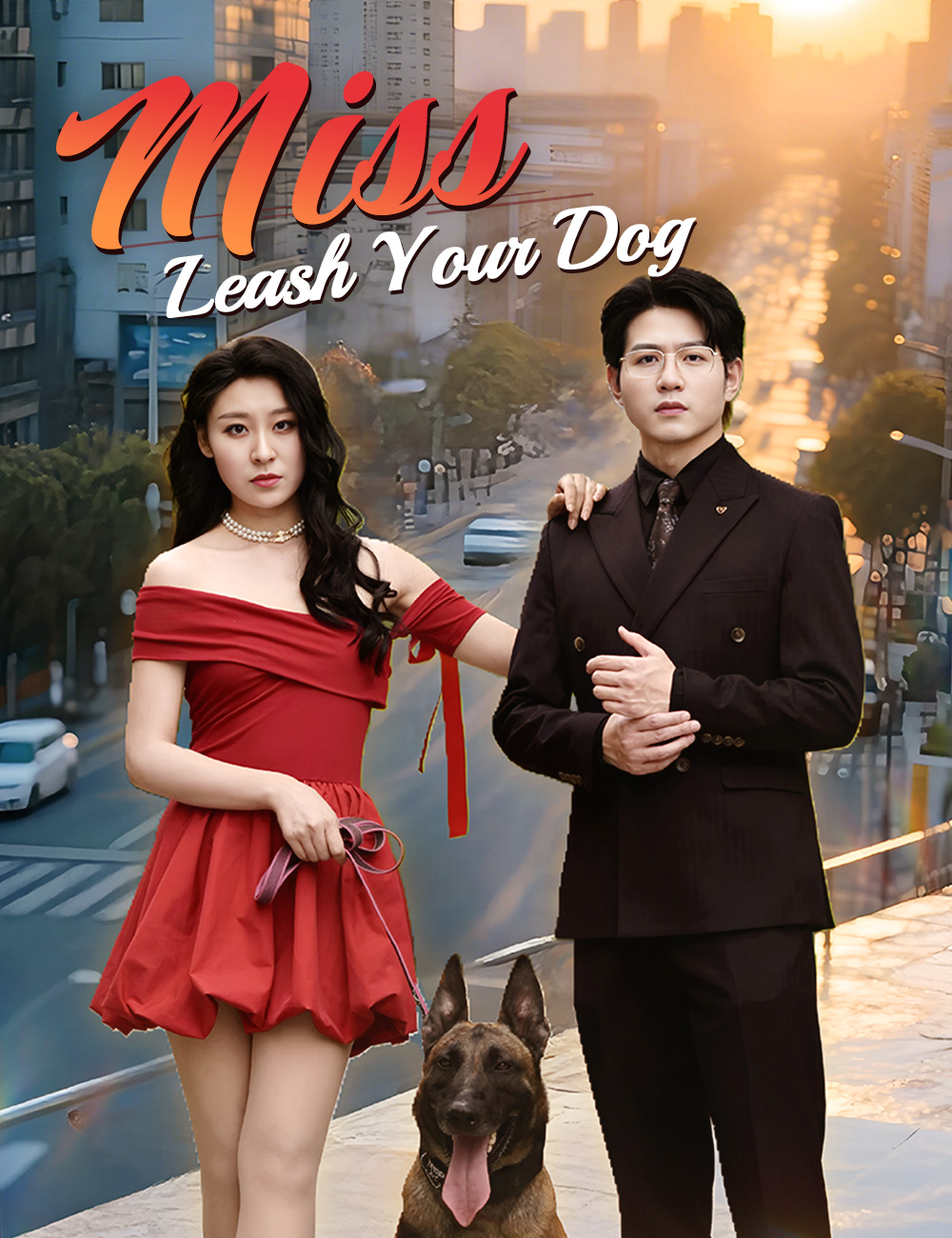 Poster Miss, Leash Your Dog