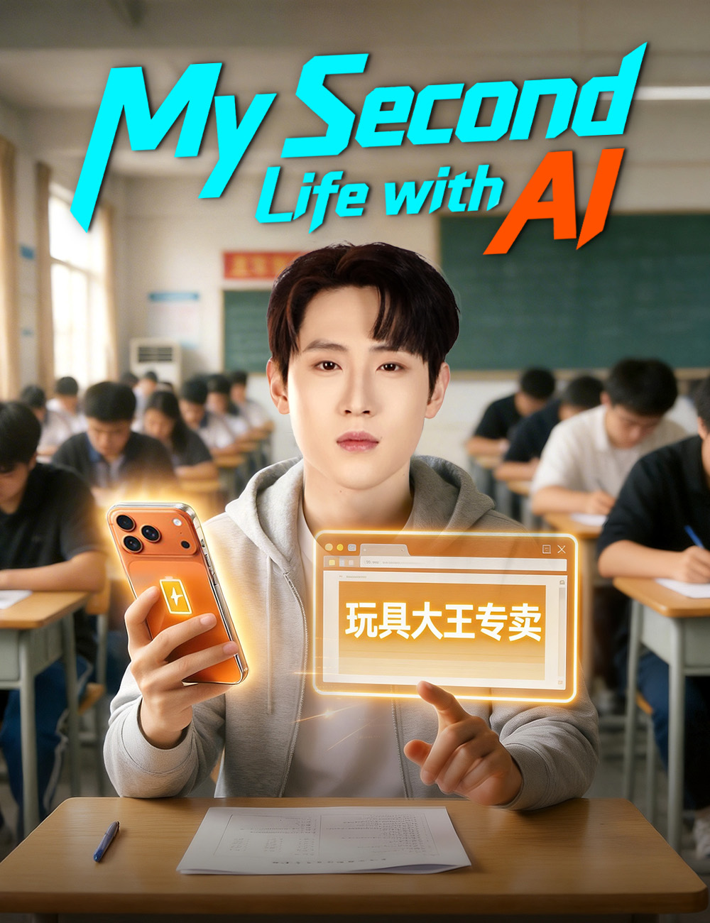 Poster My Second Life with AI​