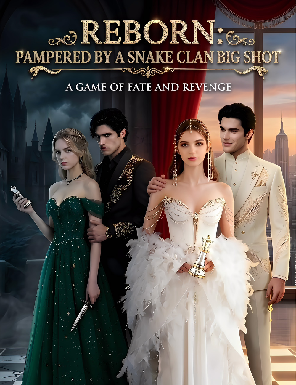 Poster Reborn Pampered by a Snake Clan Big Shot