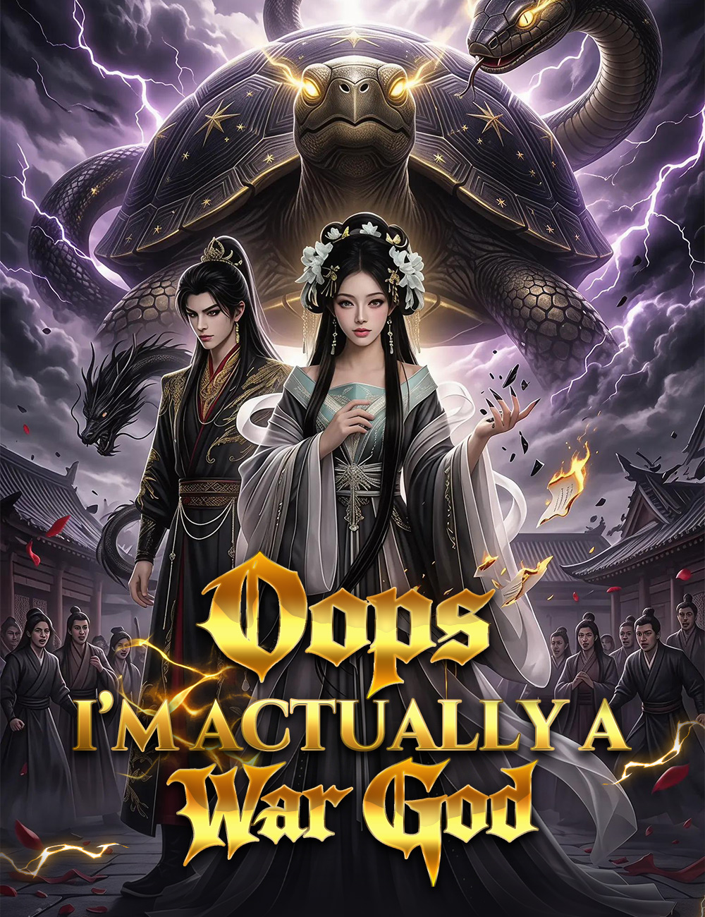 Poster Oops, I’m Actually a War God