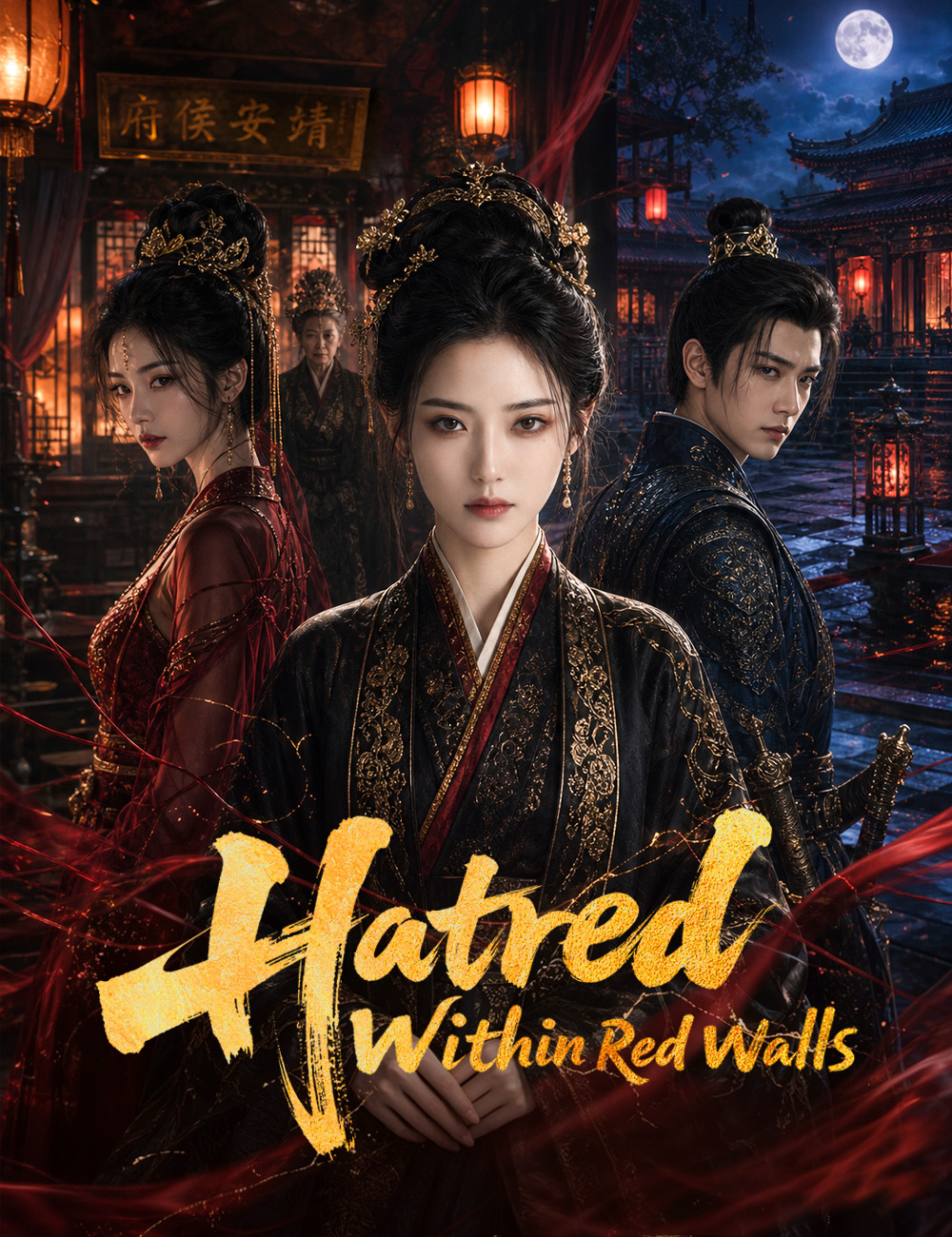 Poster Hatred Within Red Walls
