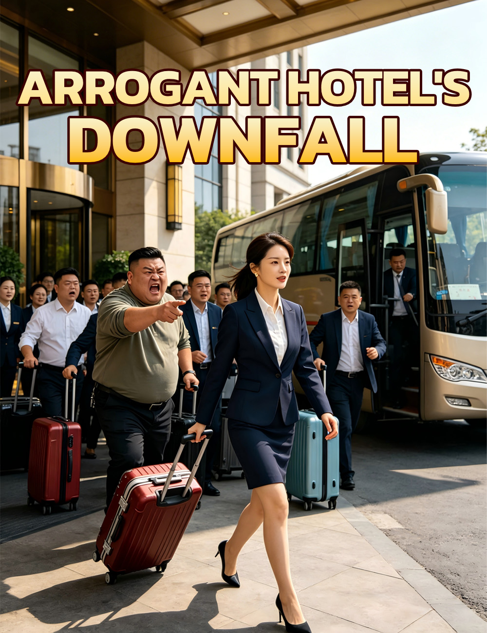 Poster Arrogant Hotel's Downfall