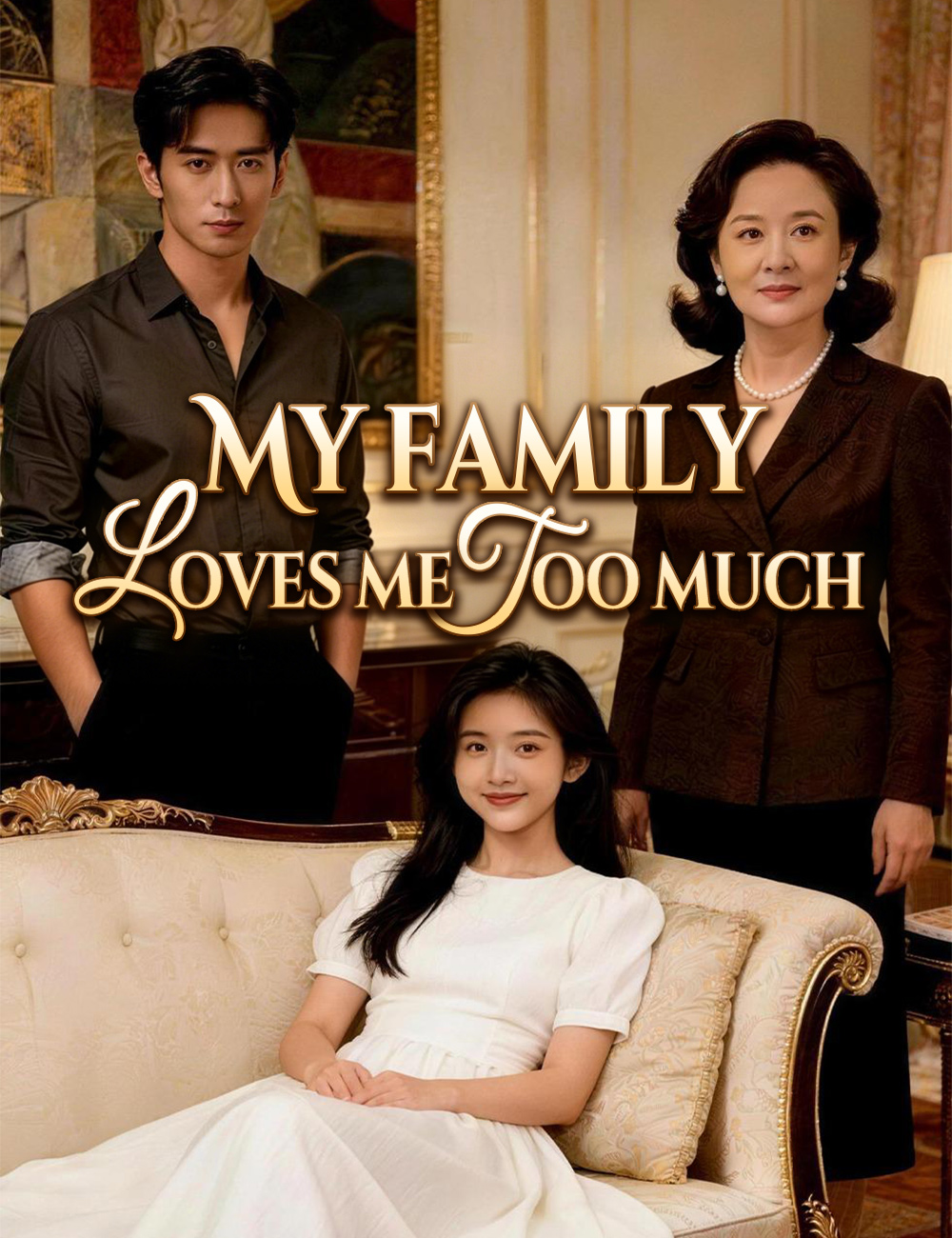 Poster My Family Loves Me Too Much