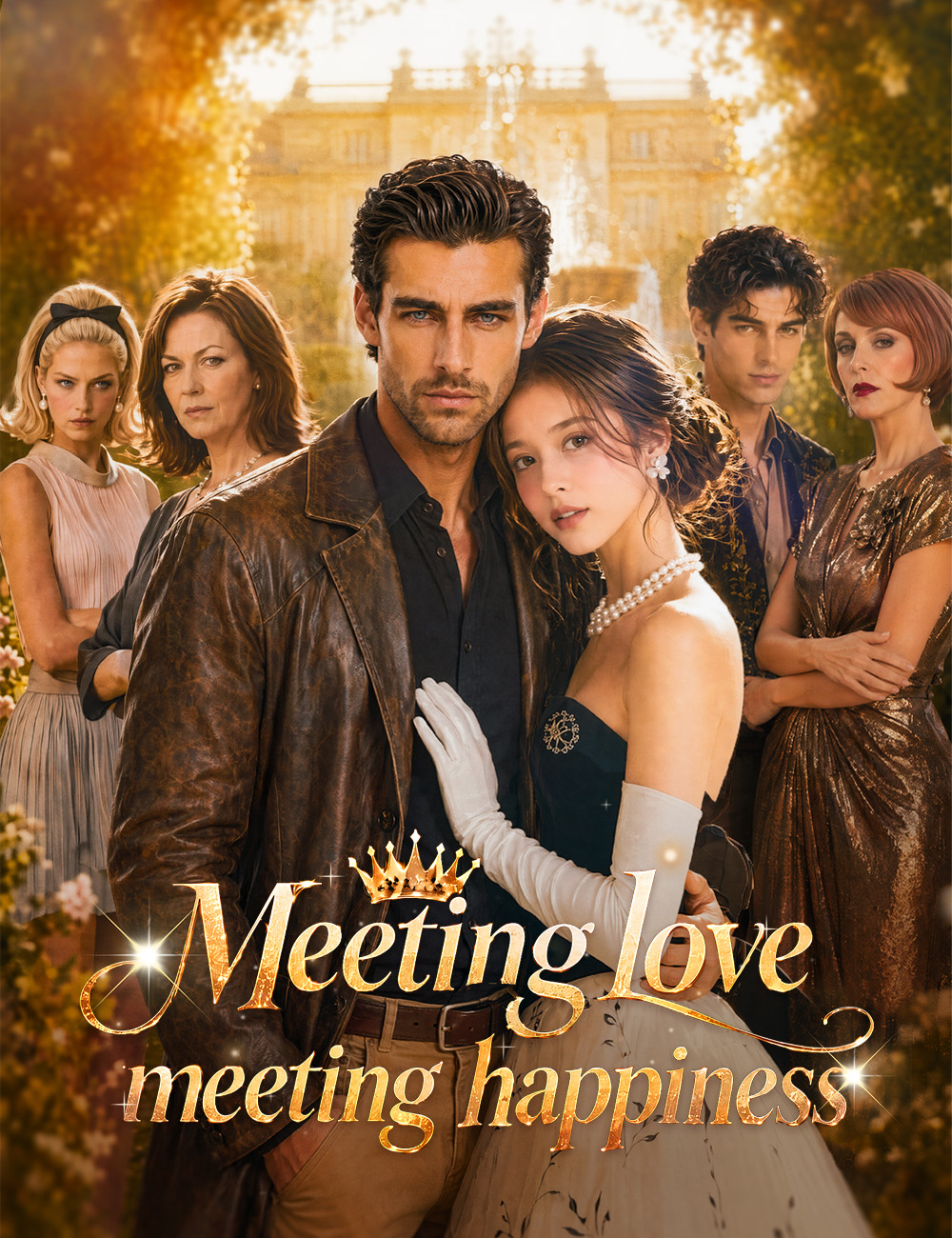 Poster Meeting love, meeting happiness