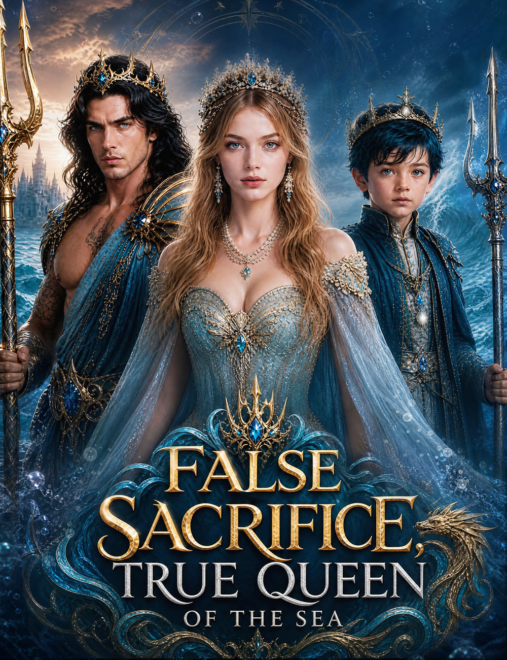 Poster False Sacrifice, True Queen of the Sea